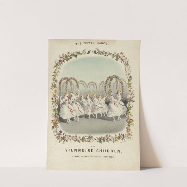 The Flower dance of the Viennoise children (1840-1849) by Sarony, Major & Knapp Lith.