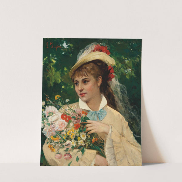 The flower girl by Leonardo Gasser