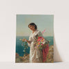 The Flower Girl, Capri by Sophie Anderson