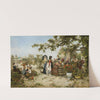 The Flower Market by José Benlliure y Gil