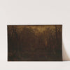 The Forest in Winter at Sunset by Théodore Rousseau