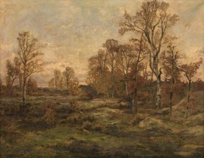 The Forest of Fontainebleau – Autumn Evening