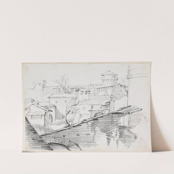 The Forno inside the Walls of the Vatican by Joseph-Marie Vien