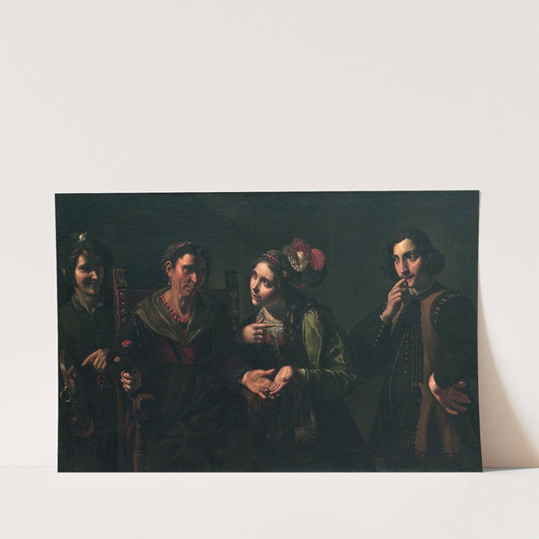 The Fortune Teller by Pietro Paolini