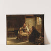 The Fortune-teller (1857) by Adolph Tidemand