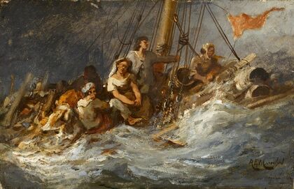 The Foundering Ship