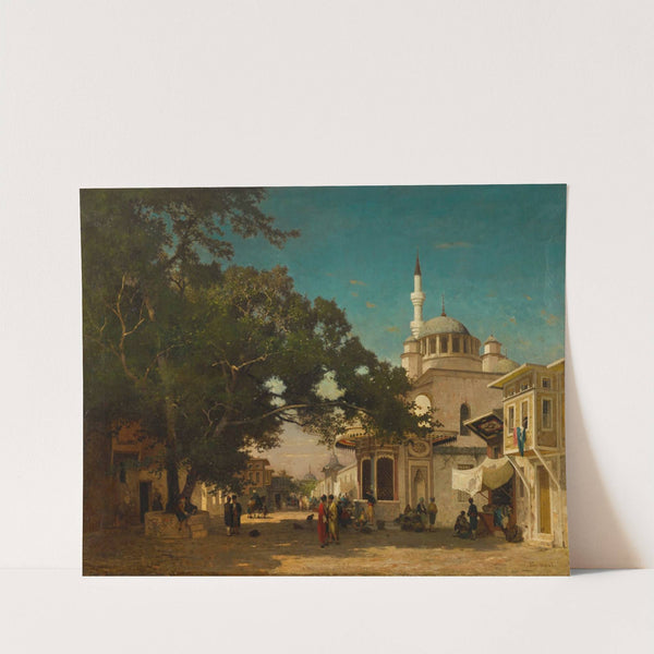 The Fountain of Sultan Abdül Hamid I, Constantinople by Germain Fabius Brest