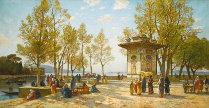 The Fountain Of The Sweet Waters Of Asia, On The Bosphorus