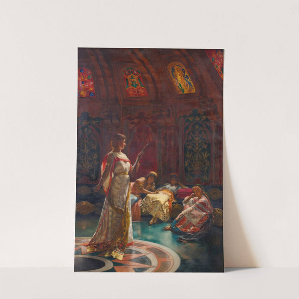 The Four Rivals (1879) by Édouard Frédéric Wilhelm Richter