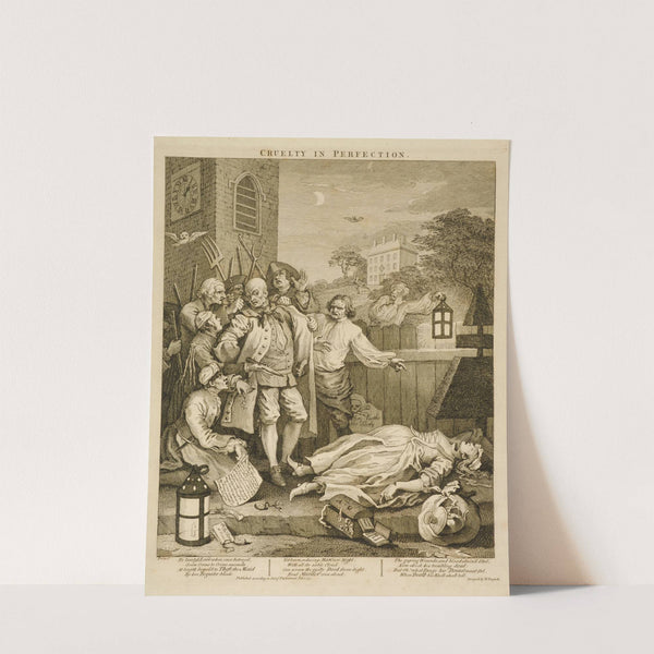 The four stages of cruelty [Plate III; Cruelty in perfection] (1799) by Thomas Cook