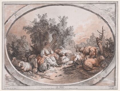 The Four Times of Day; Le Midi (1776)