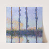 The Four Trees (1891) by Claude Monet