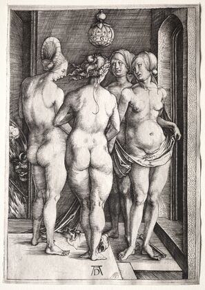The Four Witches (Four Naked Women) (1497)