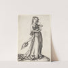 The fourth foolish Virgin by Martin Schongauer