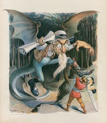 The free silver jabberwock