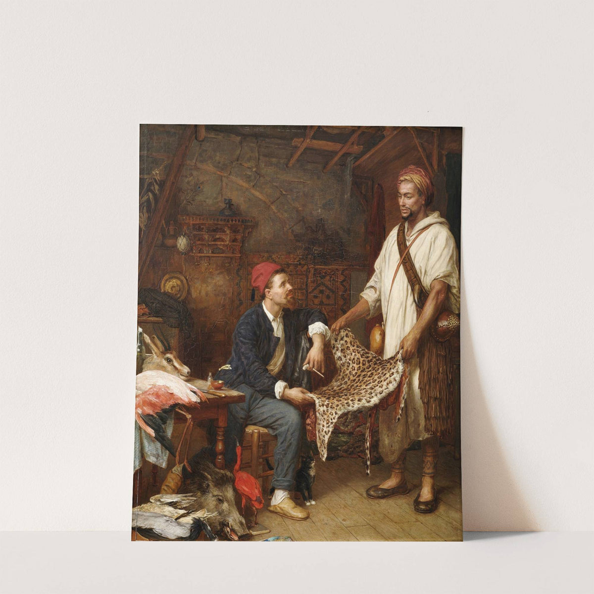 The French naturalist in Algiers by John Evan Hodgson