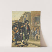 The Frenchman In Distress by Robert Dighton
