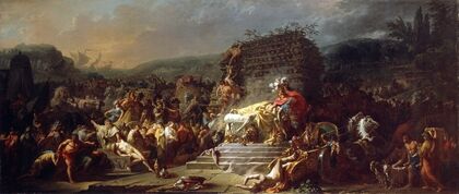 The Funeral of Patroclus — size preview