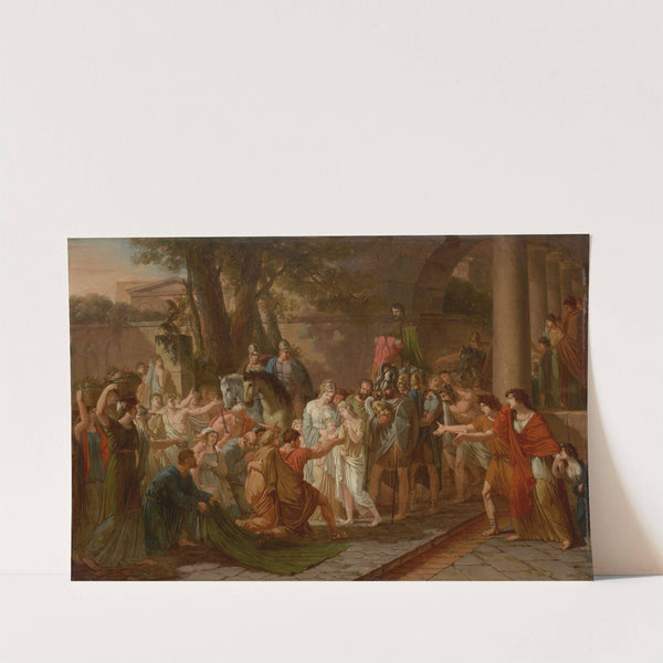 The funeral of Philopoemen by Jean Pierre Saint-Ours