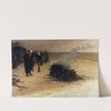 The Funeral of Shelley by Louis Édouard Fournier
