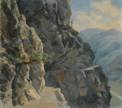 The Fürstensteig In Liechtenstein