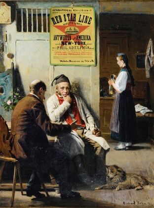 The Future Emigrant To New York (1876)