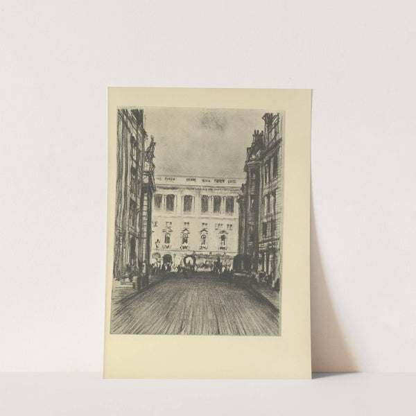 The Gaiety (1928) by Joseph Pennell