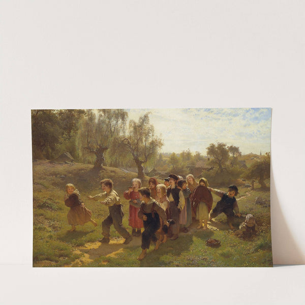 The Game by August Malmström