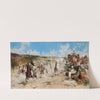 The Game of Gunpowder (c. 1900) by Salvador Sánchez Barbudo