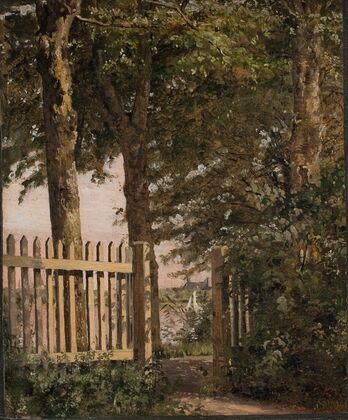 The Garden Gate of the Artist’s Home at Blegdammen