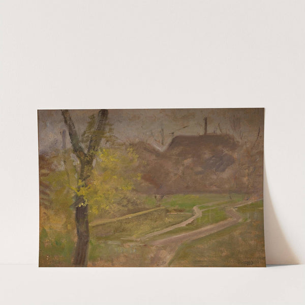 The Garden of Institution des sourds-muets by Ludvig Find