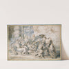 The Garden of Love (right portion) by Peter Paul Rubens