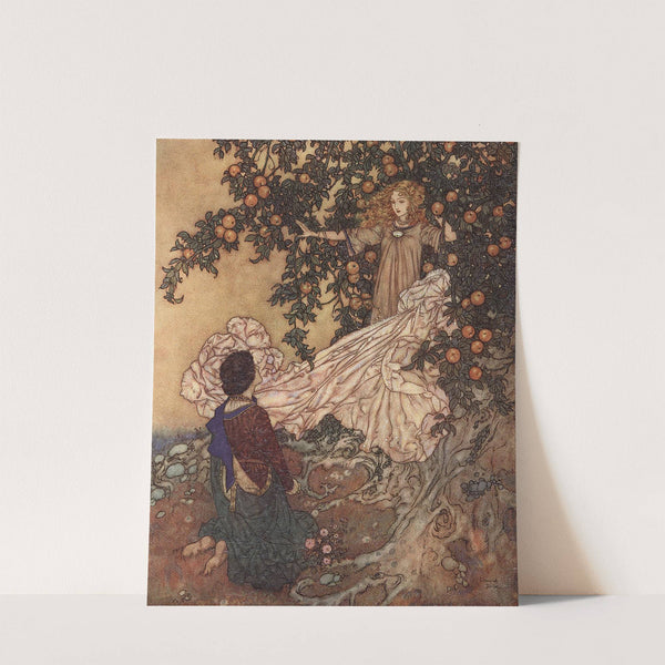 The Garden of Paradise Pl 4 (1911) by Edmund Dulac