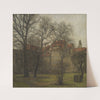 The Garden of the Prince&#8217;s Palace, Copenhagen (1905) by Svend Hammershøi