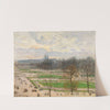 The Garden of the Tuileries on a Winter Afternoon (1899) by Camille Pissarro