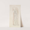 The Garland Weavers - Drapery Study by Sir Edward Coley Burne-Jones