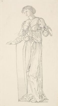 The Garland Weavers – Drapery Study
