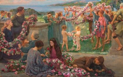 The Garlands of Love (1918)