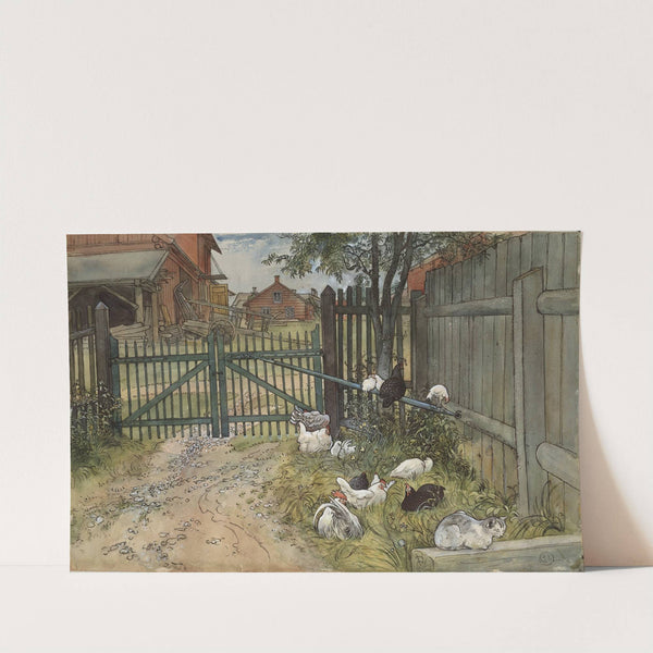 The Gate by Carl Larsson