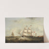 The 'gazelle' Entering The Mersey by Samuel Walters