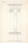 The geometrical elevation of a Corinthian work.