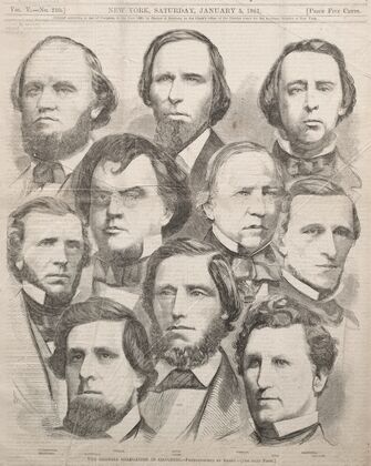 The Georgia Delegation in Congress (1861)