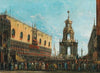 The ‘Giovedi Grasso’ Festival before the Ducal Palace in Venice