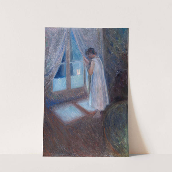 The Girl by the Window (1893) by Edvard Munch
