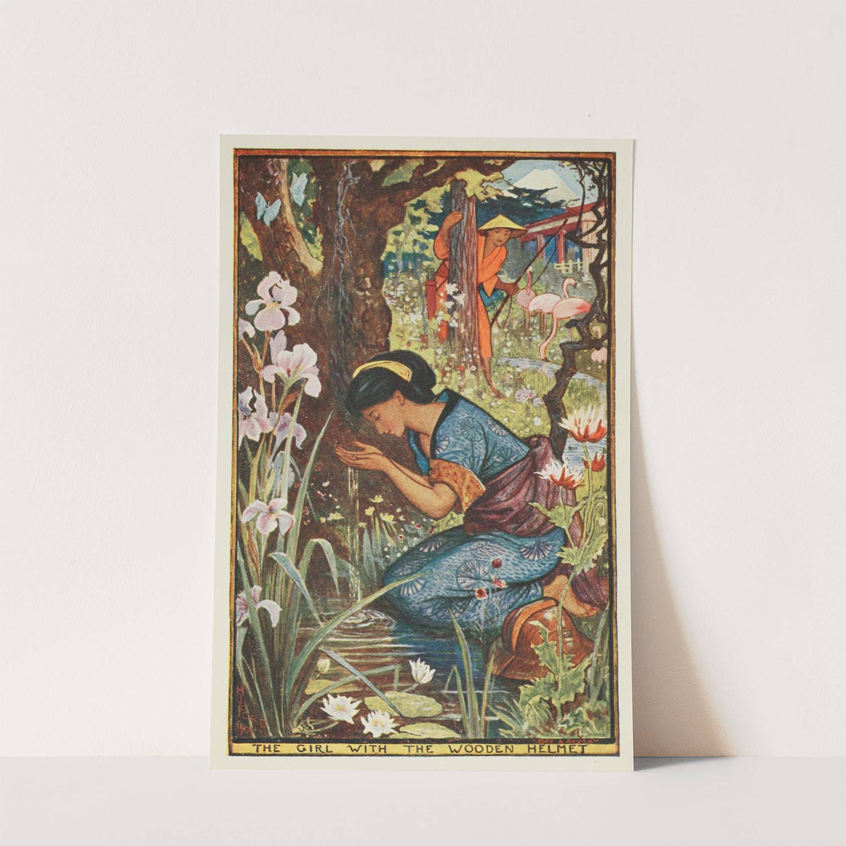 The Girl with the Wooden Helmet by Henry Justice Ford