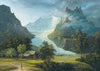 The Glacier Of Grindelwald With Mountain Peaks Fieschhörner And Hörnligrat