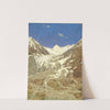 The glacier on the way from Kashmir to Ladakh (Study) by Vasily Vereshchagin