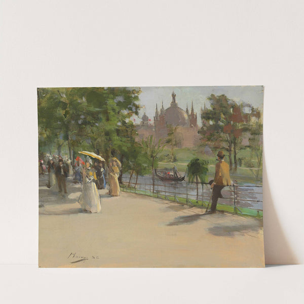 The Glasgow International Exhibition by Sir John Lavery