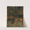 The Glass Blowers In Incheville Près Eu by Marie-François Firmin-Girard
