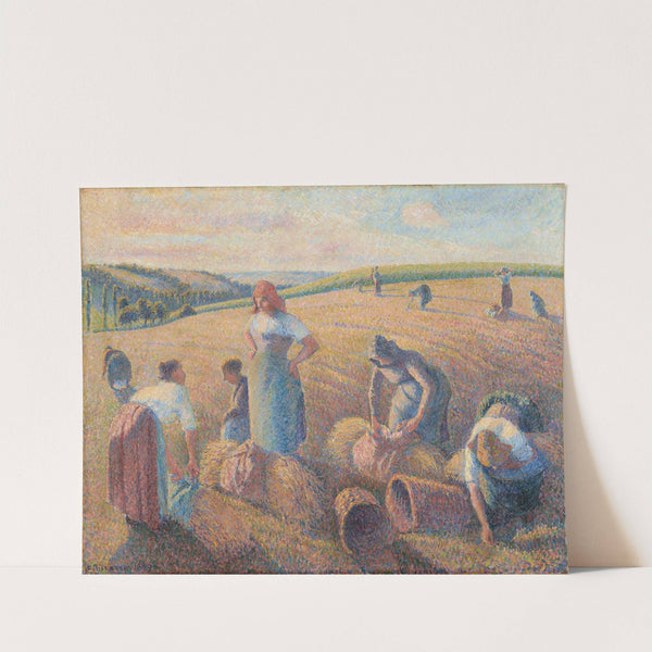 The Gleaners (1889) by Camille Pissarro